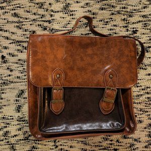 Vegan Leather Convertible Bag/Backpack